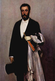 James Whistler Arrangement in Light Pink and Black Art Print Poster Masterprint