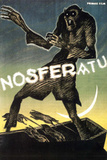 Nosferatu Movie Max Schreck Gustav von Wangenheim 1922 Poster Print Masterprint