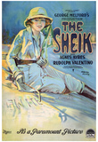 The Sheik Movie Rudolph Valentino Agnes Ayres Poster Print Print
