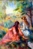 Renoir In the Meadow Art Print Poster Masterprint