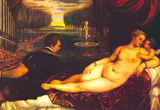 Titian Venus with Cupid Art Print Poster Masterprint