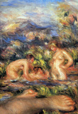 Pierre Auguste Renoir The Bathers Detail Art Print Poster Masterprint