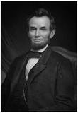 Portrait of President Abraham Lincoln Art Print Poster Prints