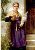 William-Adolphe Bouguereau The Spinne Art Print Poster Masterprint