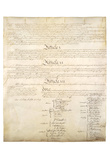 U.S. Constitution Page 4 Art Poster Print Poster