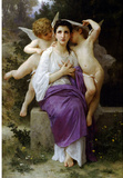 William-Adolphe Bouguereau Leveil du Coeur Art Print Poster Masterprint