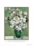 Vincent Van Gogh (Roses) Art Print Poster Posters