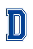 Varsity Letter D Make Your Own Banner Sign Poster Masterprint