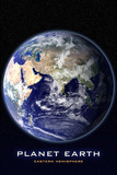 Planet Earth Eastern Hemisphere Art Print Poster Masterprint