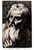 Werner van den Valckert (Plato) Art Poster Print Posters