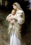 William-Adolphe Bouguereau Linnocence Art Print Poster Masterprint