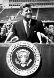 President John F Kennedy Speech Archival Photo Poster Masterprint