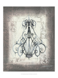 Non-Embellished Modern Elegance II Giclee Print by Jennifer Goldberger