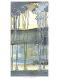 Non-Embellishd Nouveau Landscape II Giclee Print by Jennifer Goldberger