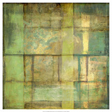 Non-Embellish Guilded Turquoise II Giclee Print by Jennifer Goldberger