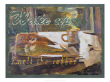 Wake Up and Smell the Coffee Reproduction procédé giclée par Lorraine Vail