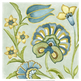 Decorative Golden Bloom II Giclee Print by Sydney Wright