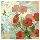 Summer Poppies II Giclee Print by R. Collier-Morales