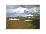 Passing Weather, 17th at Sand Hill Giclee Print by Michael G. Miller