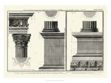 Cornice Tempio di Vesta Reproduction procédé giclée par Giovanni Battista Piranesi