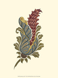 Jacobean Leaf IV Impressão giclée Jacobean Leaf IV Impressão giclée