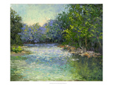 A Bend in the River Giclee Print by Mary Jean Weber