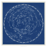 Stars and Constellations Chart Giclée-Druck
