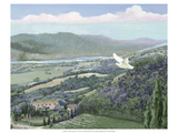 Lavender Tuscany II Giclée-Druck von Victor Valla