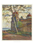 European Sketchbook VII Giclee Print by Rowena Meeks Abdy