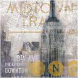 NY I Poster von David Fischer