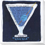 Bluebird Cocktail Leinwand von  KOCO