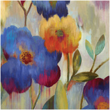 Ikat Florals I Posters by Aimee Wilson