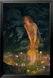 Midsummer Eve Framed Giclee Print by Edward Robert Hughes