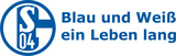 FC Schalke 04 Logo Blau und Weiß ein Leben lang wandtattoos