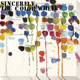 Sincerely the Color Wheel II Płótno naciągnięte na blejtram - reprodukcja autor KOCO