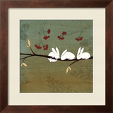 October Framed Giclee Print by Kristiana Pärn