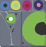 Modern Martini Stretched Canvas Print by  KOCO