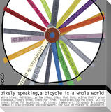 Bikely Speaking Stretched Canvas Print by  KOCO