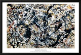 Silver On Black Prints by Jackson Pollock