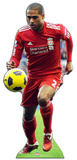 Liverpool FC- Glen Johnson Action PAPPFIGUREN IN LEBENSGRÖSSE