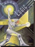 Logic Games Limitierte Auflage auf Leinwand von Mike Kungl