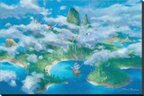 First Look At Neverland Særudgave på lærred af James Coleman
