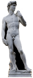 Michelangelo's David- Statue Silhouette découpée