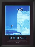Courage Posters by Steve Bloom
