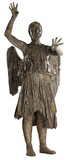 Doctor Who-Weeping Angel Attacking Silhouette découpée