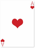 Ace of Hearts Stand Up