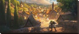 Shrek: Shrek Entering Village Limited Edition on Canvas