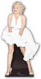 Marilyn Monroe -White Dress Blowing Up Stand Up