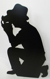 Photographer-Silhouette Stand Up