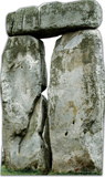 Henge Stonehenge PAPPFIGUREN IN LEBENSGRÖSSE